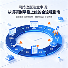 南昌建站-网站改版注意事项：从调研到平稳上线的全流程指南