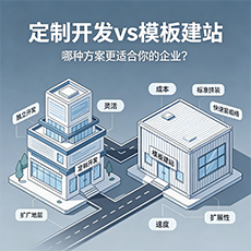 南昌建站-定制开发vs模板建站：哪种方案更适合你的企业？
