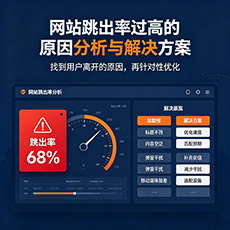 南昌建站-网站跳出率过高的原因分析与解决方案