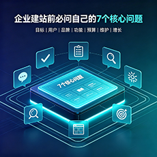 南昌建站-企业建站前必问的7个核心问题 - 网站建设规划指南