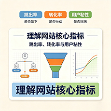 南昌建站-理解网站核心指标：跳出率、转化率与用户粘性