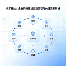 南昌建站-从零开始：企业网站建设完整流程与关键要素解析